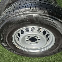 4 MERCEDES SPRINTER WHEELS AND TIRES LT245-75R16 $650