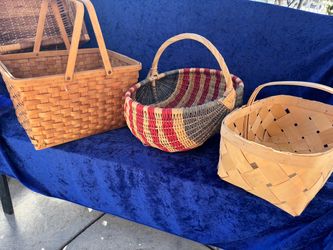Vintage basket each $10