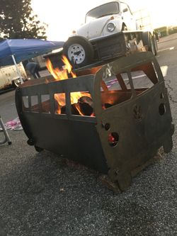 VW Fire Pit and Grill
