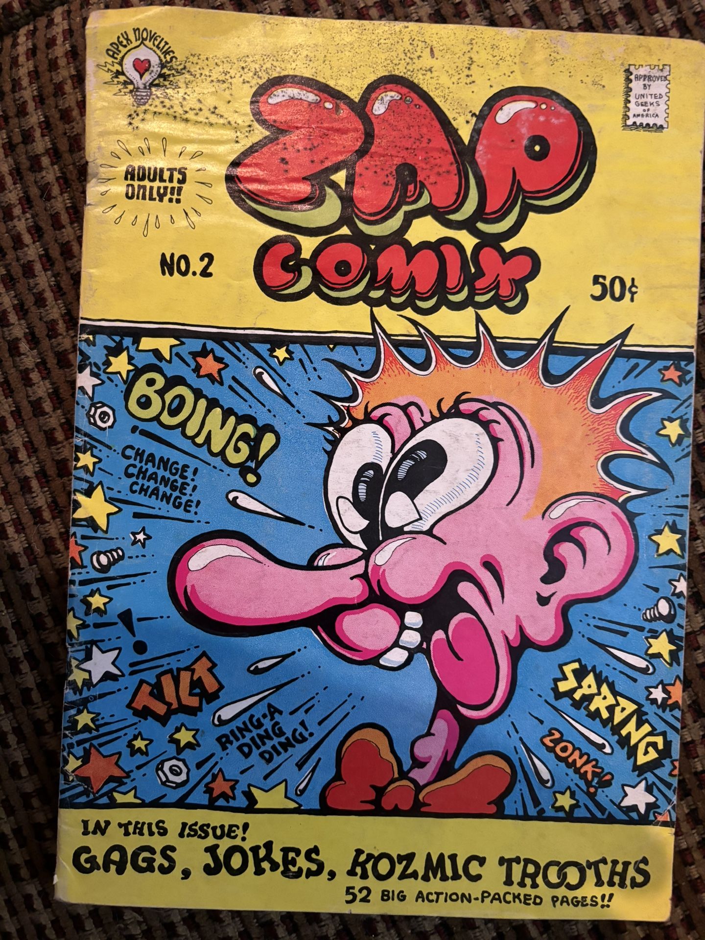Zap Adult Comic Books Rare Collection