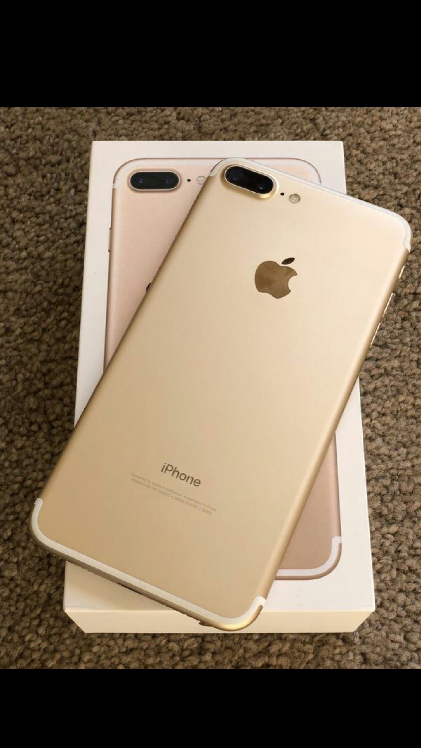 IPhone 7 Plus, 256Gb Factory UNLOCKED//Excellent Condition// As like New//Price is Negotiable
