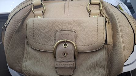 All Leather Coach Bag