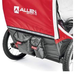 Allen Sports Deluxe Steel - 2 Child Trailer 