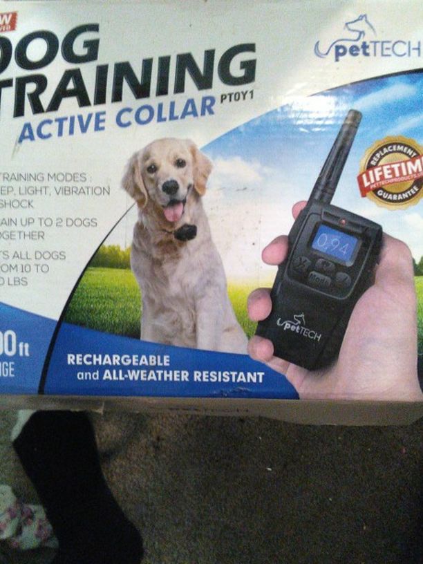 PetTECH Dog Training Active Collar
