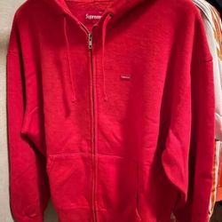 Supreme Zip Up Hoodie Size medium 