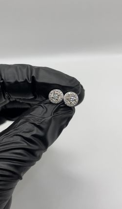 White Gold Diamond Earrings