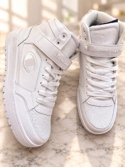 Champion High-Top White Sneakers size 7.5
