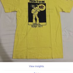 Pidgin To Da Max Vintage 1980s Tshirt Size Medium Single Stich