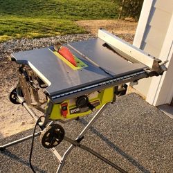 10" Portable Ryobi Table Saw