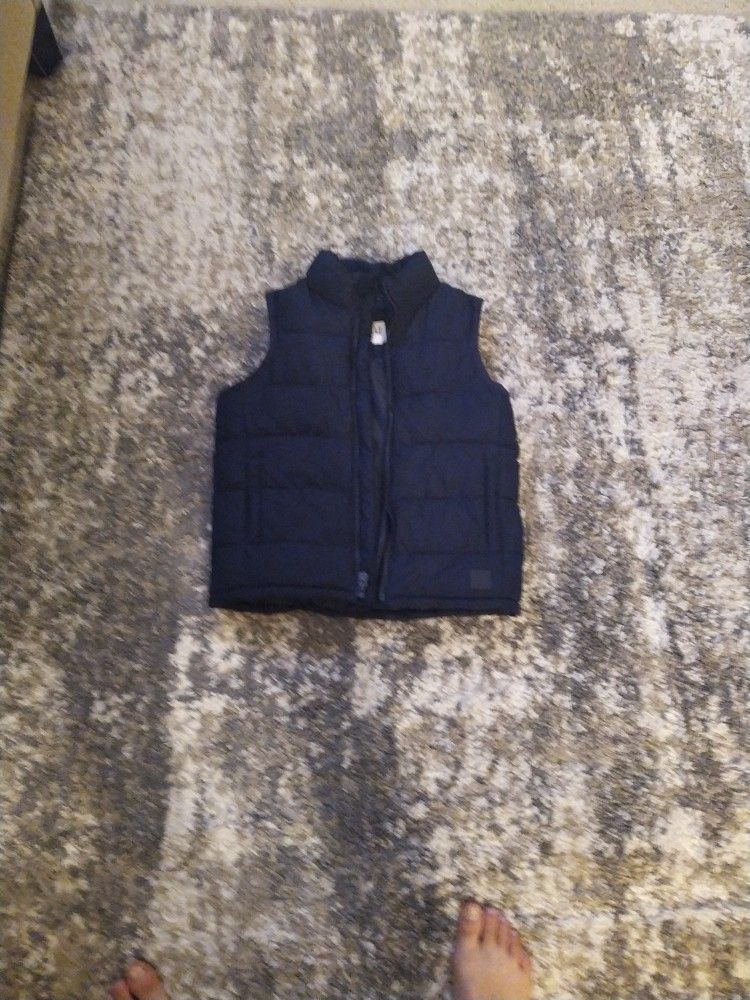 Gap Puffer Vest (Navy Blue)