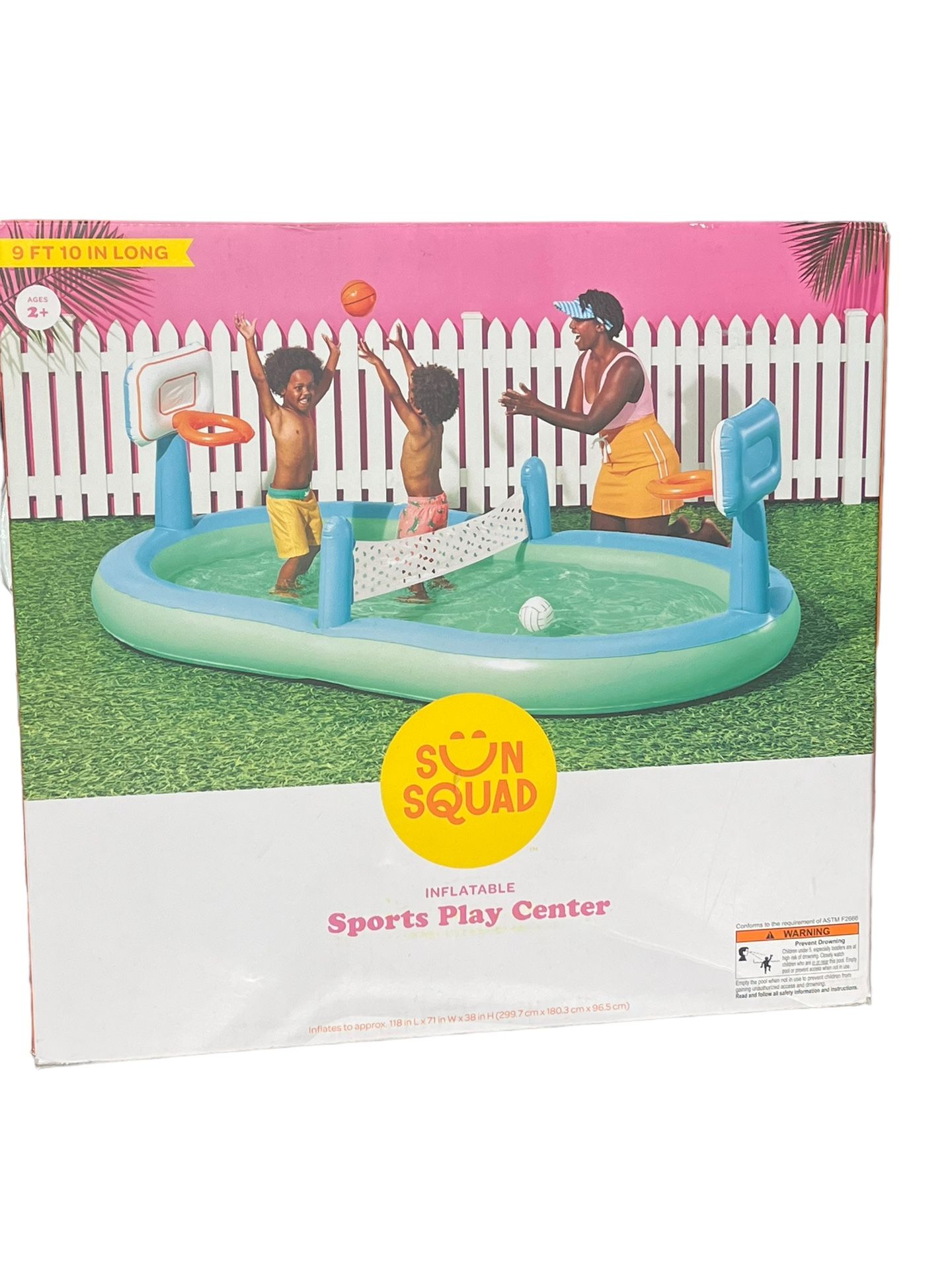Inflatable Pool Kids' Sports Play Center Sun Squad™