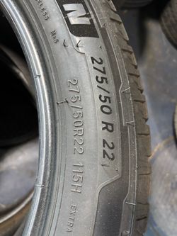 3 tires Michelin 275/50/23