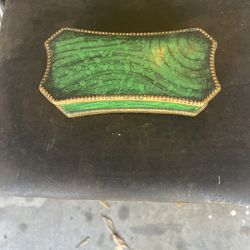 Borghese Green Trinket/Jewelry Box Great Holiday Gift