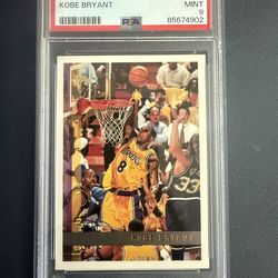 Topps #171 - Kobe Bryant 1997 - PSA MINT 9