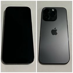 iPhone 15 Pro Max 512GB Black Titanium in great condition and unlocked to work on any carrier for sale.