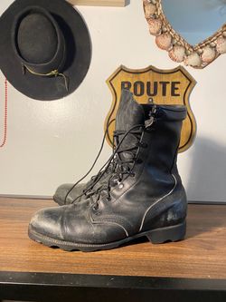 Black boots size 10