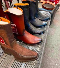 Botas Vaqueras de Piel para hombre