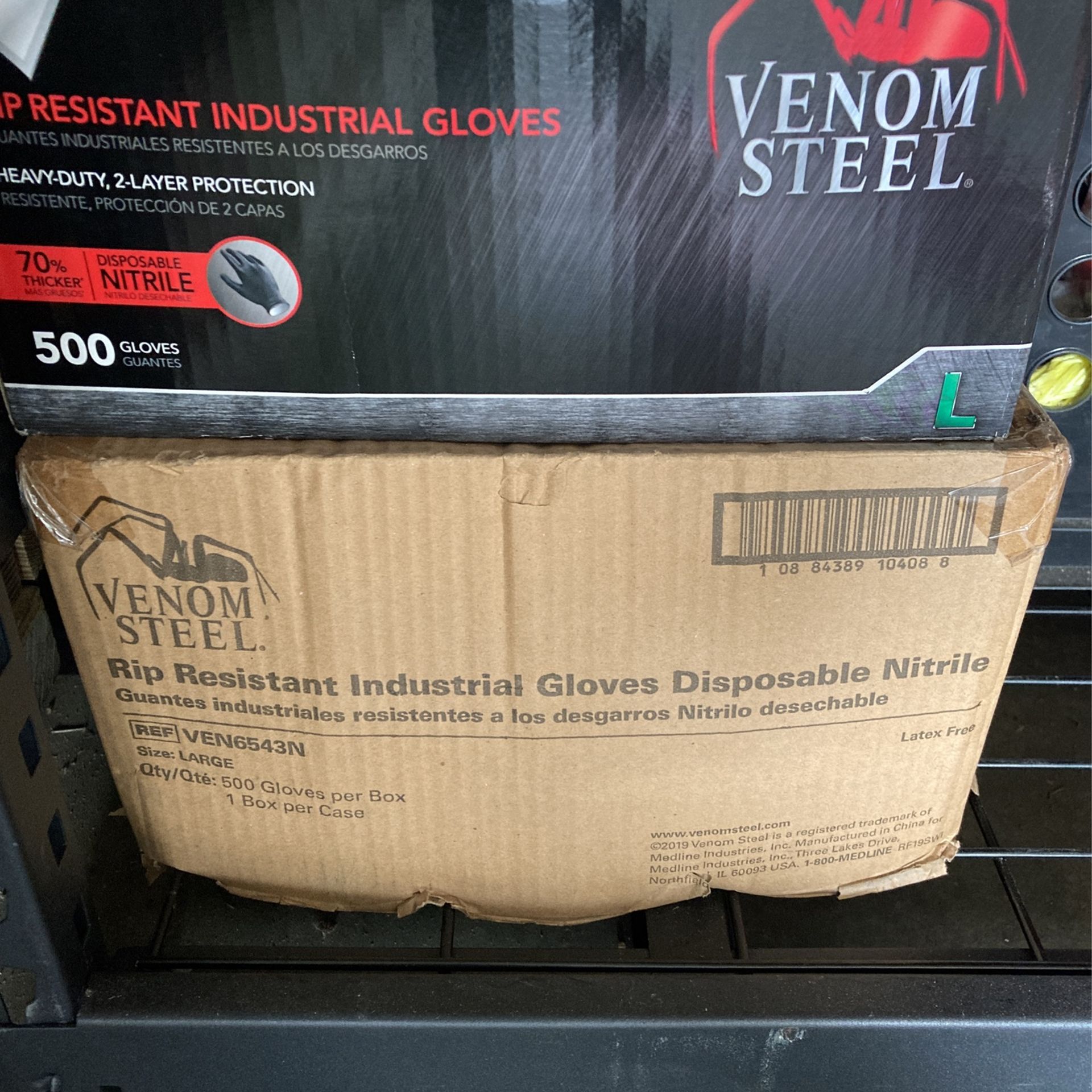Black Nitrile Gloves 