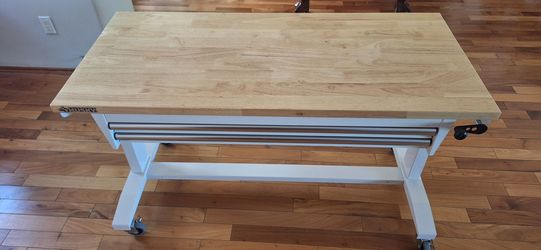 Husky adjustable height workbench
