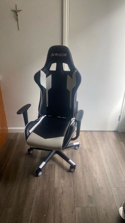 S-Racer Gaming Chair Black and Gray