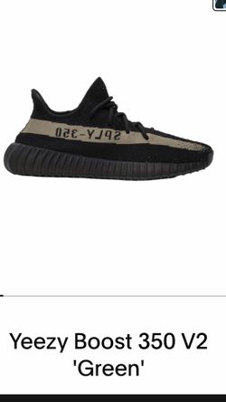 Yezzy Boost 350 V2 green size 9/5