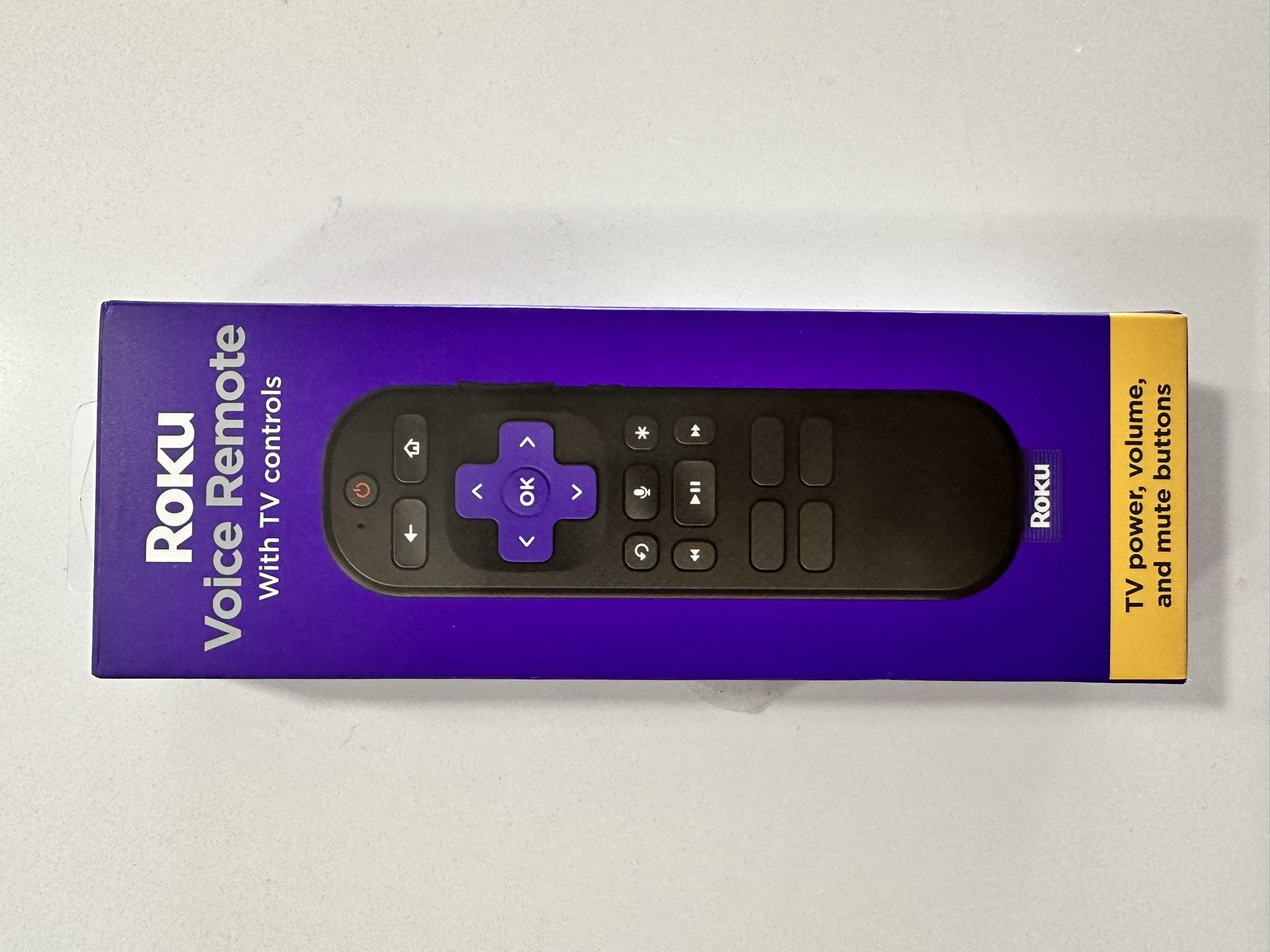 Roku RCA1R Voice Remote - Black New