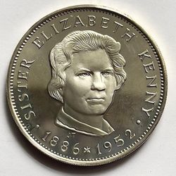 Sister Elizabeth Kenny 26.1g .925 Sterling Silver