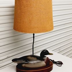 Vintage Duck Lamp 