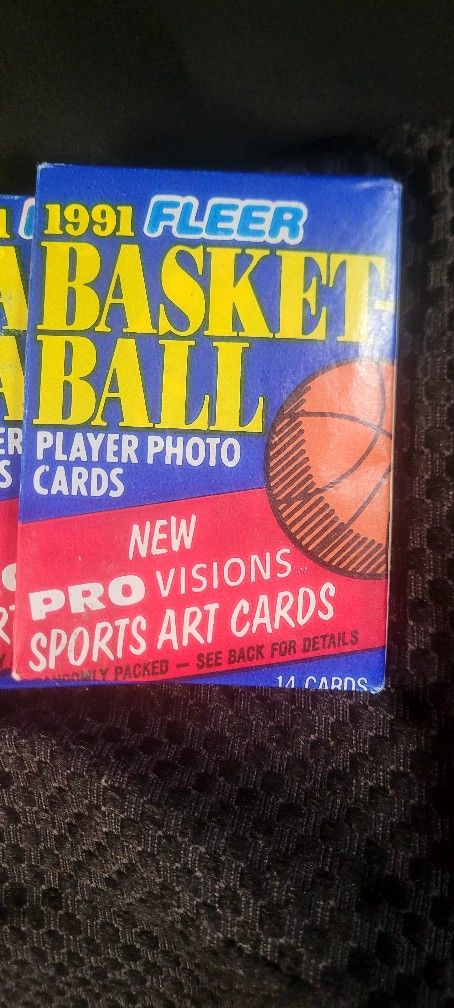 1991-92 Fleer Basketball Unopened Wax Pack