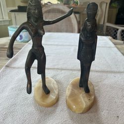 Two Egyptian Revival Art Deco Pieces
