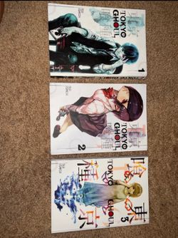 Tokyo ghoul manga 1-3