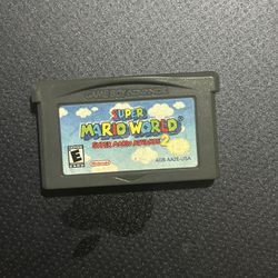Super Mario World: Super Mario Advance 2 Game Boy Advance GBA Authentic 
