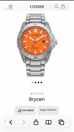 Citizen titanium Brycen