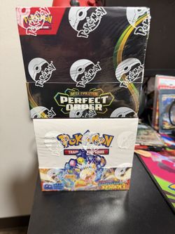 Pokemon Perfect Order And Surging Sparks Booster Boxes