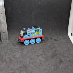 HAPPY EASTER Thomas the Train #1 Engine Blue Take Along or Take N Play Diecast