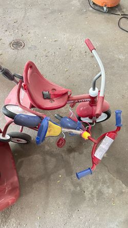 FREE RADIO FLYER KIDS BIKE AND WAGON