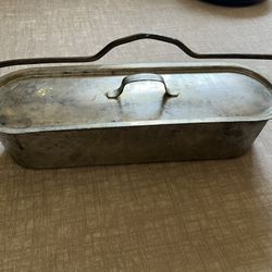 19th Century French “Poissonniere” Fish Kettle with Liner