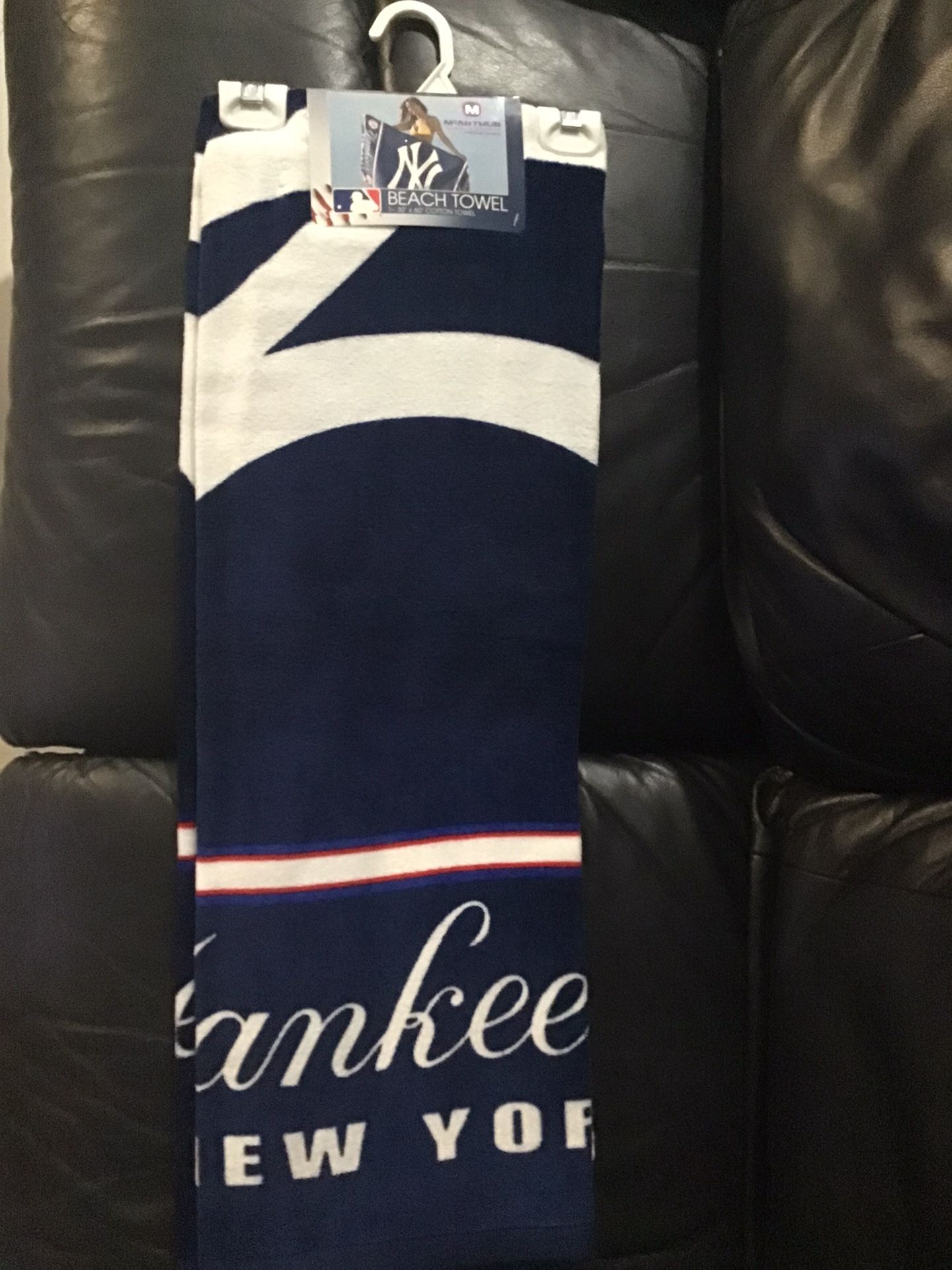 MLB New NY NewYork Yankees Beach Towel Baseball ⚾️ Great Christmas Gift 30 x 60 Cotton 🎁