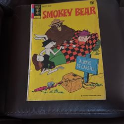 Gold Key Smokey Bear Comic Book 