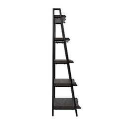 NEW /Ladder Bookcase, Black Walnut