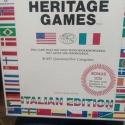 Heritage Games ITALIAN Edition