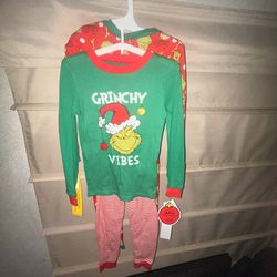 Bundle Of Little girls X-mas Pajamas 