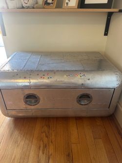 Restoration hardware coffee table with drawer
