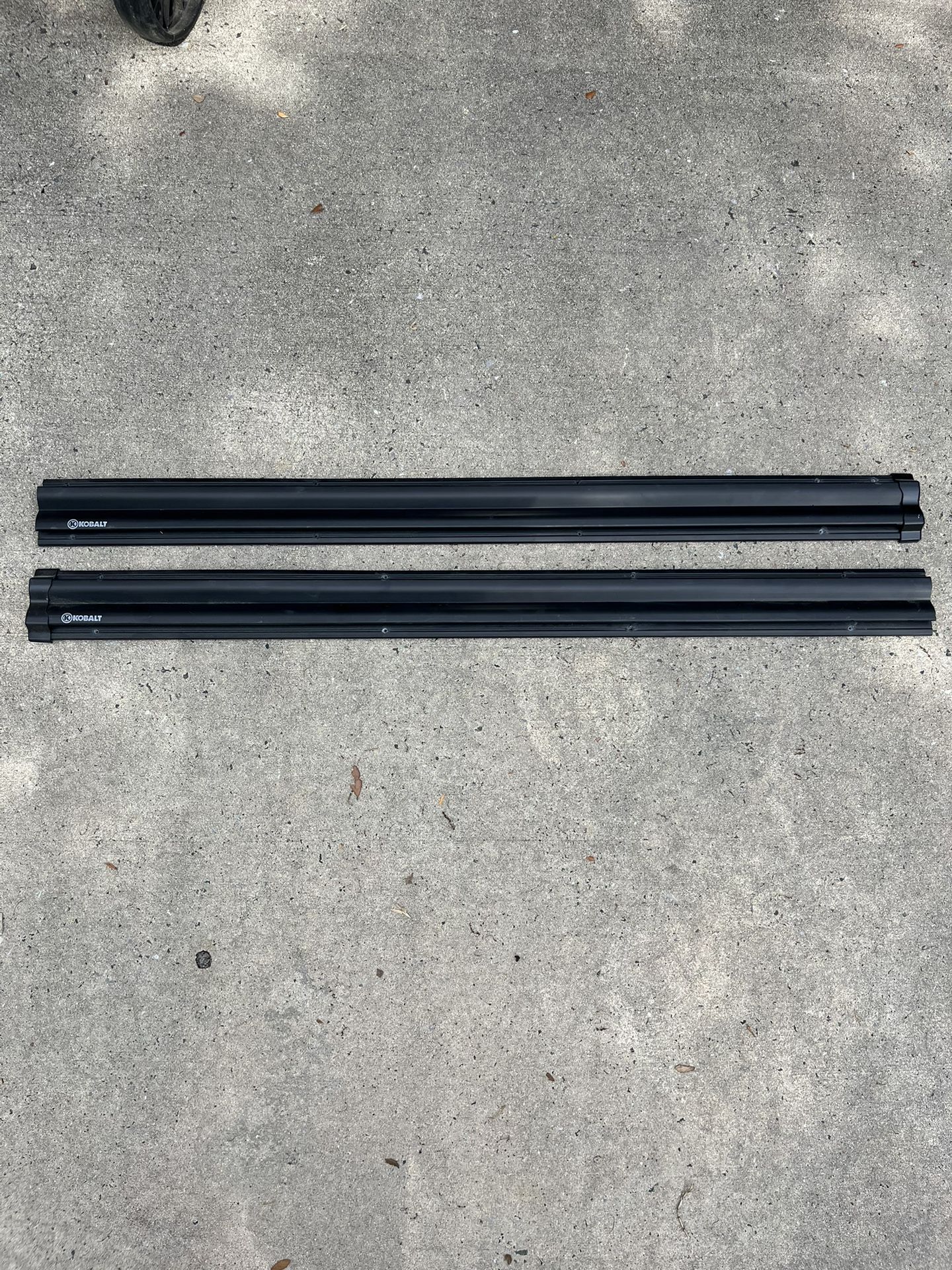 2 Kobalt Garage Organization Wall Mount Rails