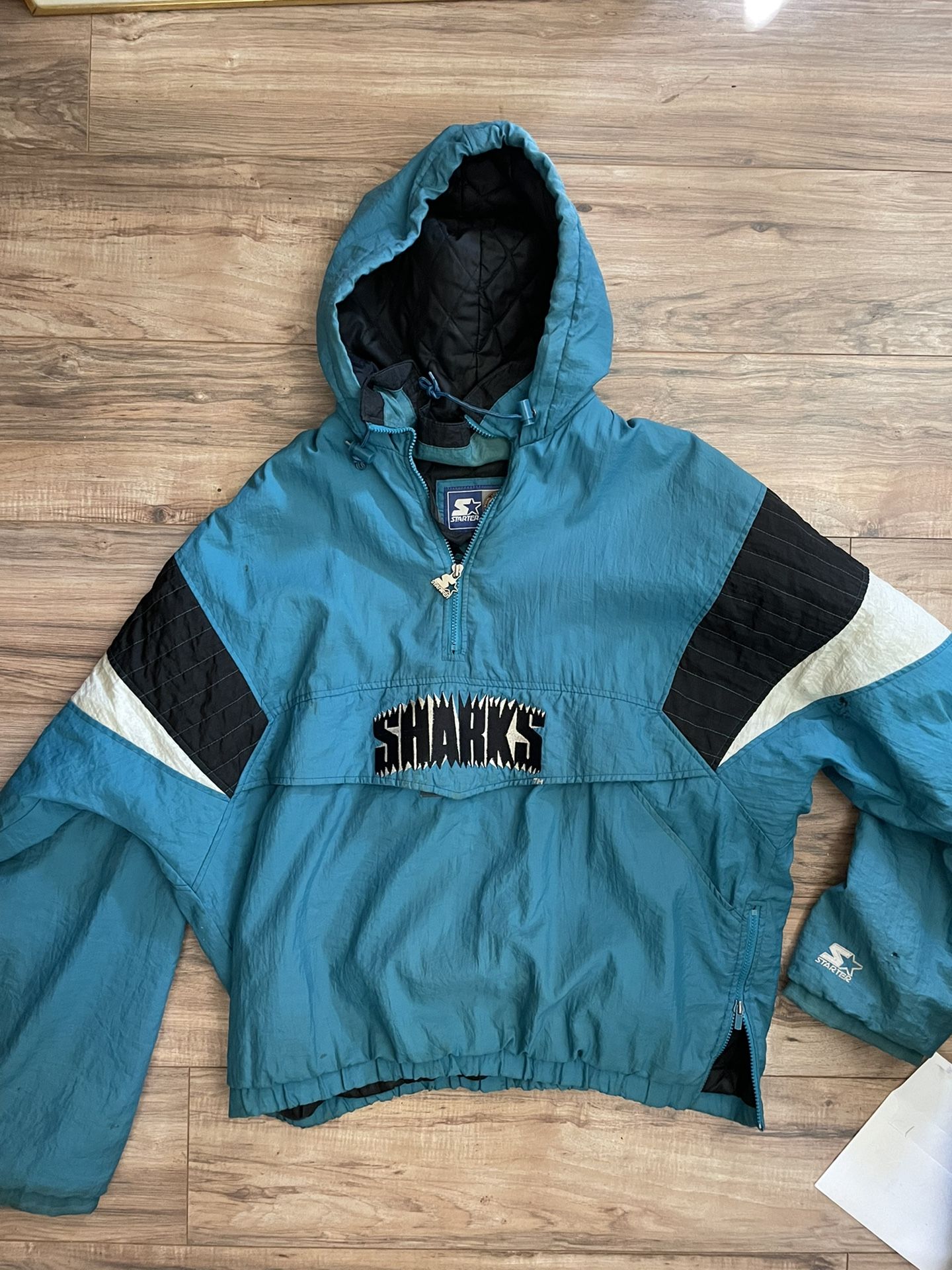 Vintage 1990 Sharks Starter Jacket