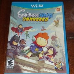 Wii U Game Scribblenauts Unmasked A DC Comic Adventure