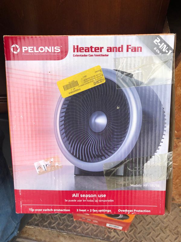 Pelonis 2 in 1 Heater Fan New for Sale in Visalia, CA OfferUp