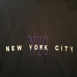 Vintage Nyc Blue Sweatshirt Size Small Hoodie