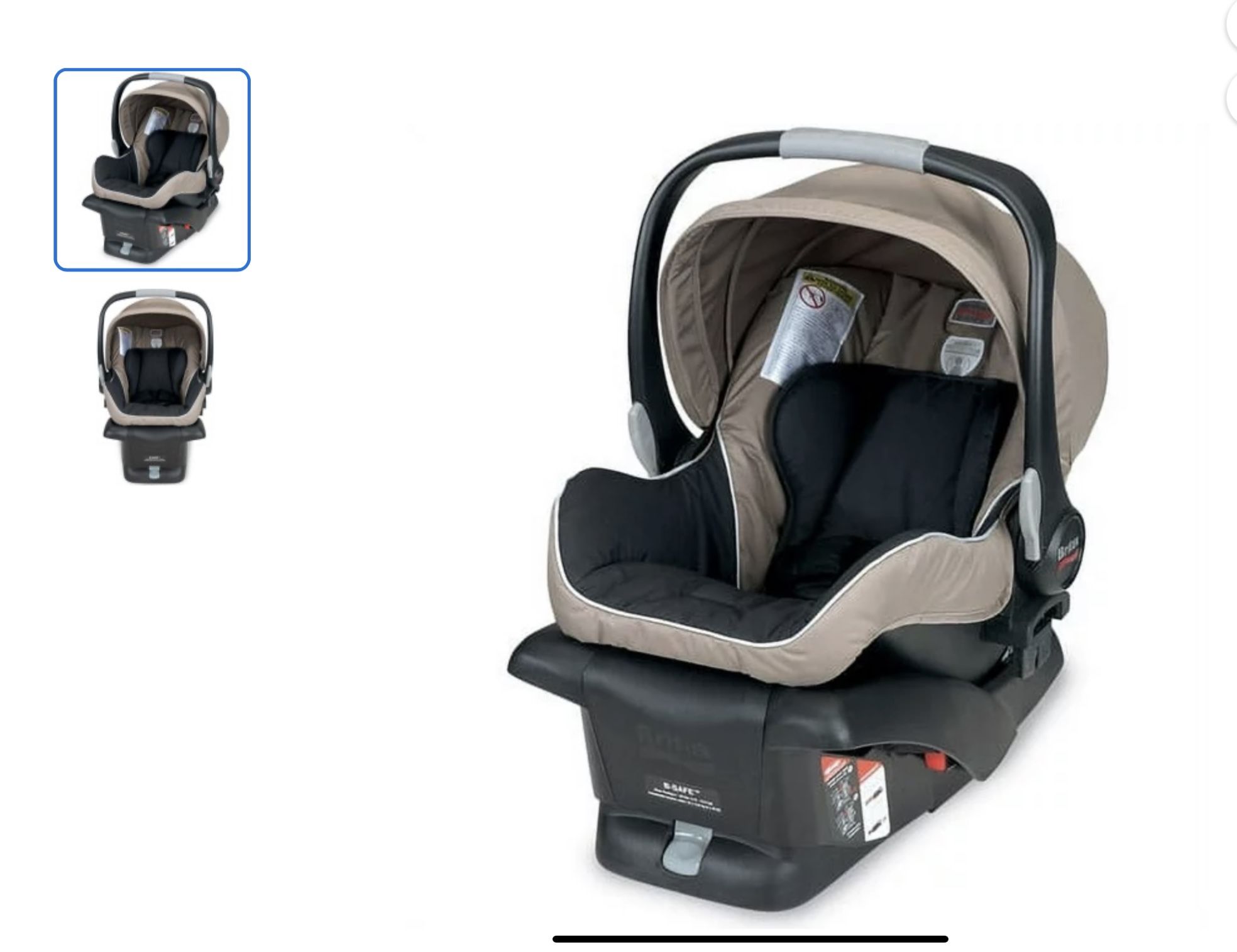 GENTLY USED Britax B-Safe Infant Car Seat - Sandstone