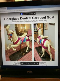 Carousel goat